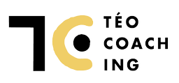 Logo Téo Coaching vertical noir